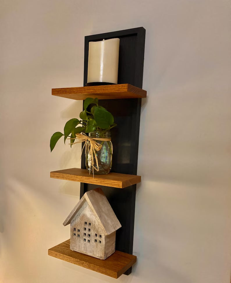 Handcrafted Wood Shelf