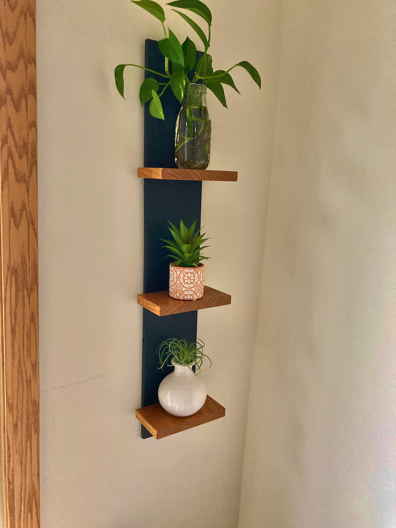 Handcrafted Wood Shelf